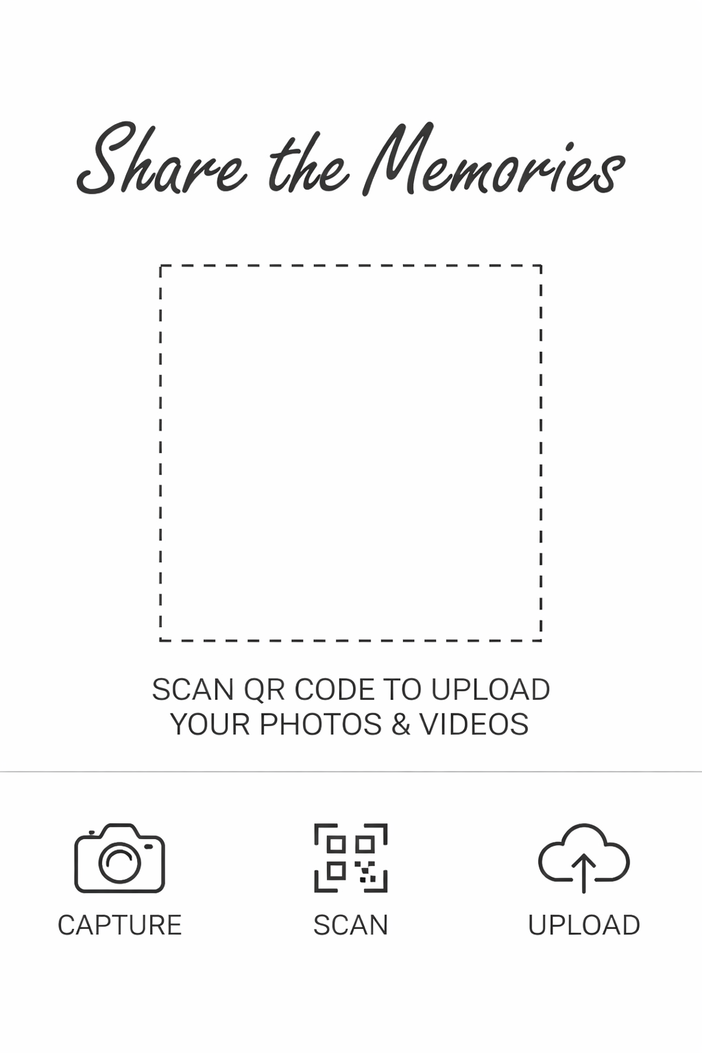 QR code template