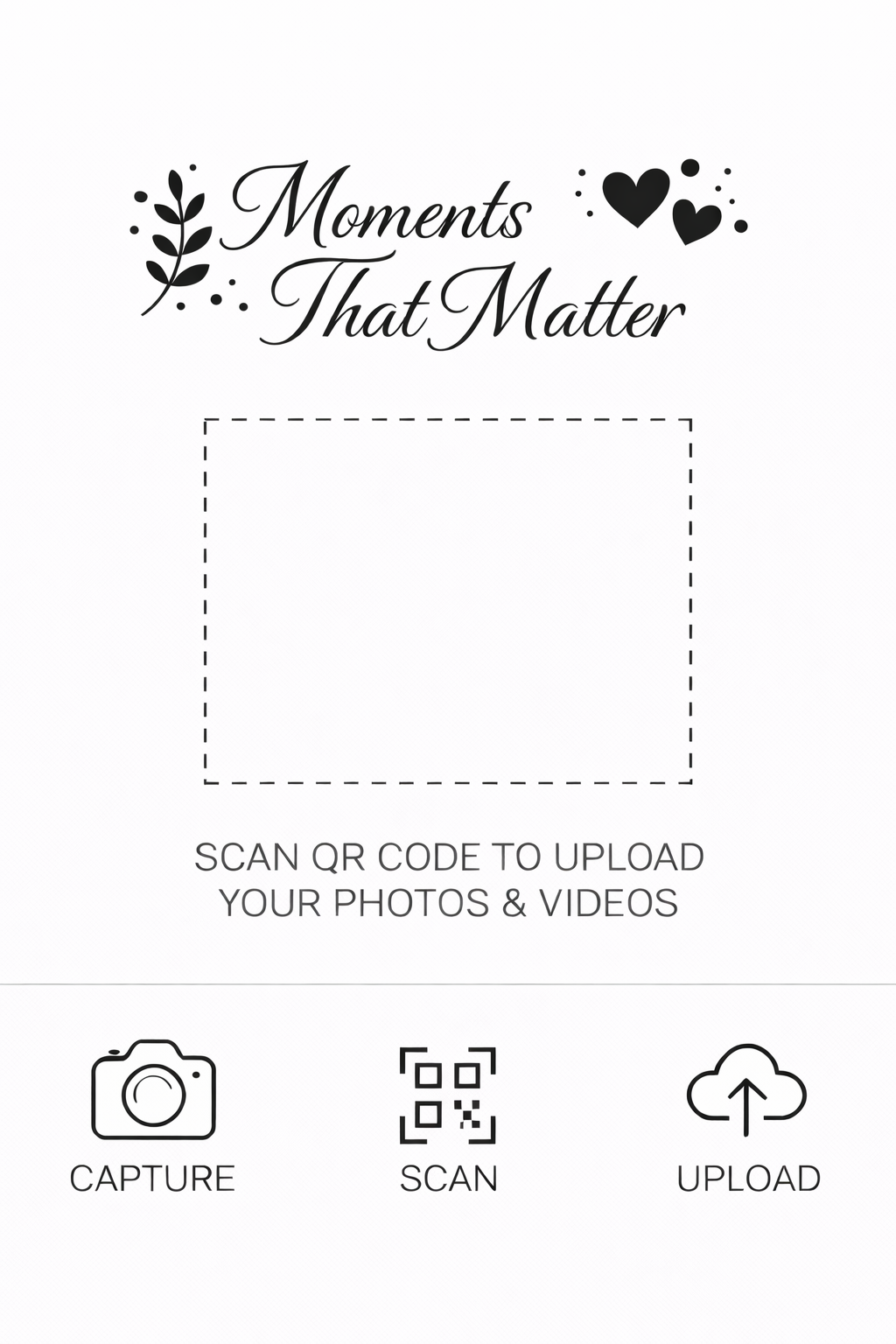 QR code template